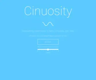 Cinuosity.com(Cinuosity) Screenshot