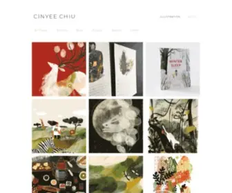 Cinyeechiu.com(Cinyee Chiu) Screenshot