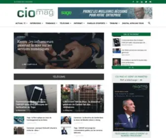 Cio-Mag.com(ACCUEIL) Screenshot