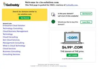 Cio-Solution.com(Cio Solution) Screenshot