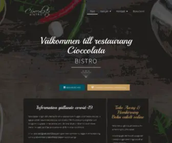 Cioccolata.nu(Restaurang Linköping) Screenshot