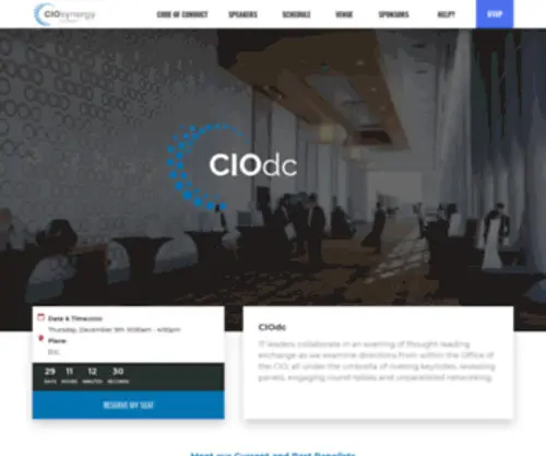 Ciodc.com(CIO D.C) Screenshot