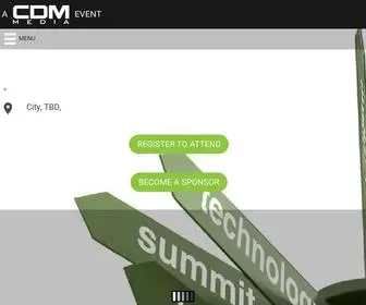 Ciodcsummit.com(The CDM Media) Screenshot