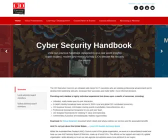 Cioexecutivecouncil.com.au(CIO Executive Council) Screenshot