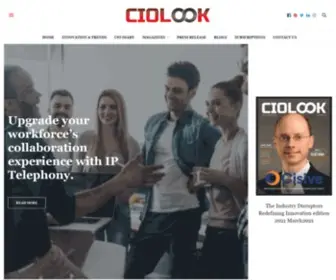 Ciolook.com(CIOLOOK is an International business magazine) Screenshot