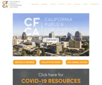 Cioma.com(California Fuels & Convenience Alliance) Screenshot