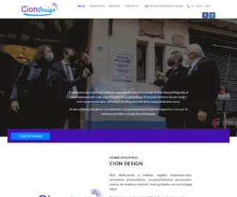 Ciondesign.com.ar(Cion Design) Screenshot