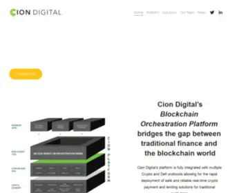 Ciondigital.com(Cion Digital) Screenshot