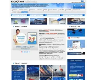 Ciop.pl(Portal wiedzy o BHP) Screenshot