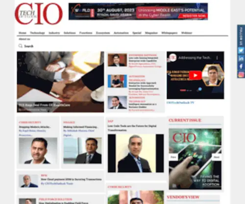 Cioreview.in(CIO Review) Screenshot