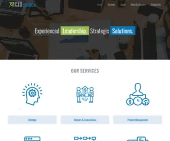 Ciosrc.com(Strategic Solutions) Screenshot