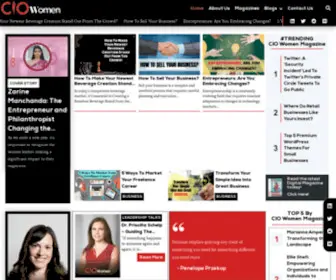 Ciowomenmagazine.com(CIO Women Magazine) Screenshot