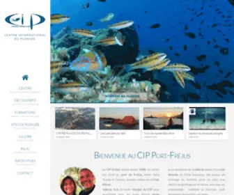 Cip-Frejus.com(CIP Fréjus) Screenshot