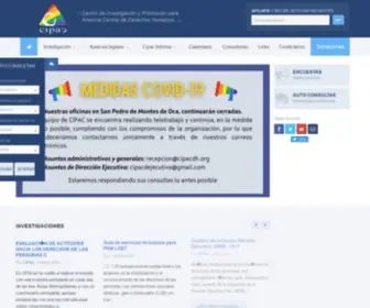 CipaCDh.org(Cipac) Screenshot