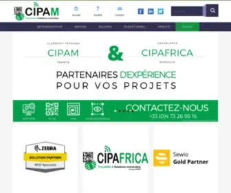 Cipam.com(Tra) Screenshot