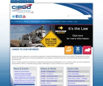 Cipco.net(Central Iowa Power Cooperative) Screenshot