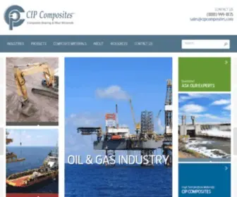 Cipcomposites.com(Columbia Industrial Products) Screenshot