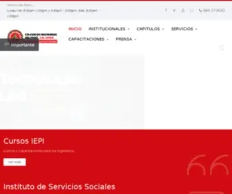 Cipcusco.org.pe(Consejo Departamental Cusco) Screenshot