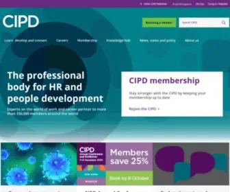 Cipd.co.uk(The Chartered Institute of Personnel and Development (CIPD)) Screenshot