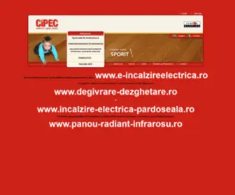 Cipec.ro(Importator si distribuitor) Screenshot