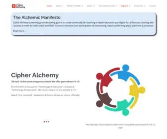 Cipheralchemy.org(Cipher Alchemy) Screenshot