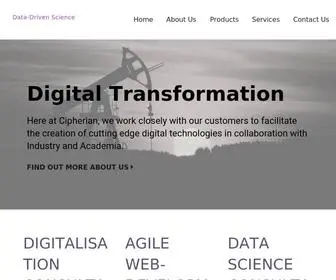 Cipherian.co.uk(Data-Driven Science) Screenshot