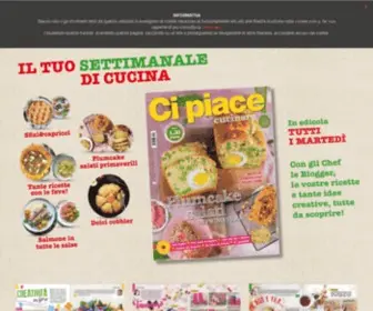 Cipiacecucinare.it(Ci piace cucinare) Screenshot