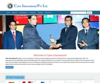 Cipl.com.np(Cyber International Pvt) Screenshot