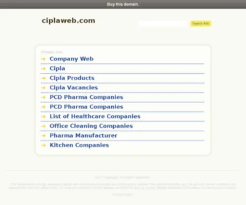 Ciplaweb.com(Ciplaweb) Screenshot