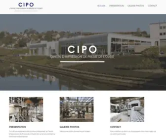 Cipo.fr(Centre d'Impression de Presse de l'Ouest) Screenshot