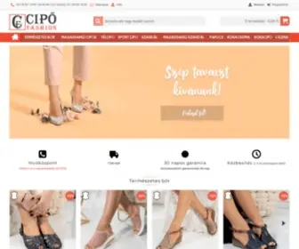 Cipofashion.hu(Women shoes) Screenshot