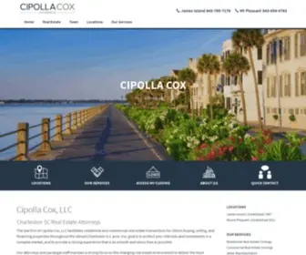 Cipollacox.com(Cipolla Cox) Screenshot