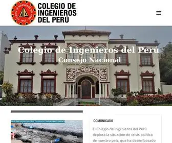 Cip.org.pe(Inicio) Screenshot