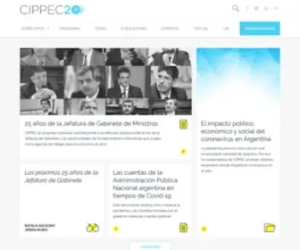 Cippec.org(Cippec) Screenshot