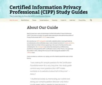 Cippexam.com(Certified Information Privacy Professional (CIPP) Study Guides) Screenshot