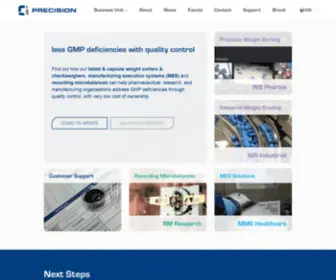 Ciprecision.com(CI Precision) Screenshot