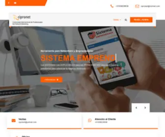 Cipronet.com(Home) Screenshot