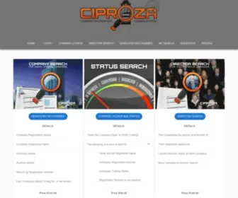Ciproza.co.za(CIPC) Screenshot