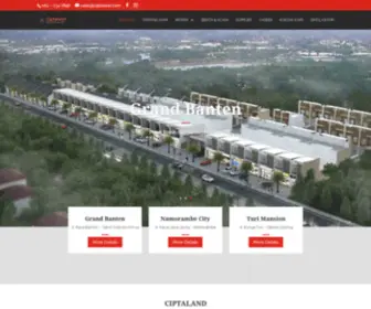 Ciptaland.com(Rumah mewah dengan harga terjangkau di kelasnya) Screenshot