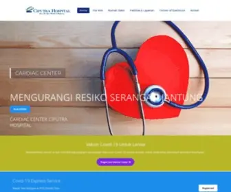 Ciputrahospital.com(Ciputra Hospital) Screenshot