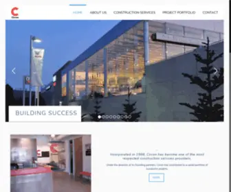 Circon.ca(BeConstructor) Screenshot