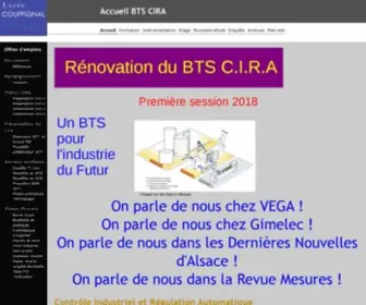 Cira-Couffignal.fr(Accueil site Cira) Screenshot