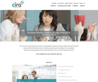 Cirahealth.ca(Cirahealth) Screenshot