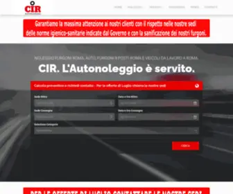 Cirautonoleggio.it(Furgoni 9 posti) Screenshot