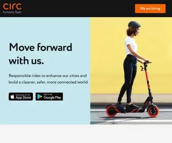 Circ.com(Move forward with us) Screenshot