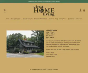 Circa1820.com(Circa Home Living) Screenshot