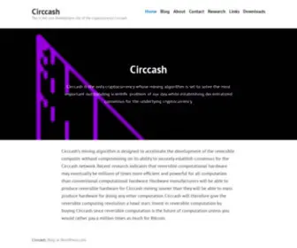Circcashcore.com(Circcash Circcash) Screenshot
