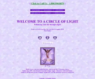 Circle-OF-Light.com(A Circle of Light) Screenshot