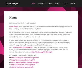 Circle-People.com(Circle People) Screenshot