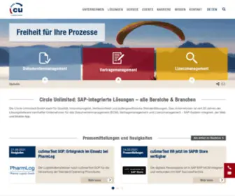 Circle-Unlimited.de(Circle Unlimited) Screenshot
